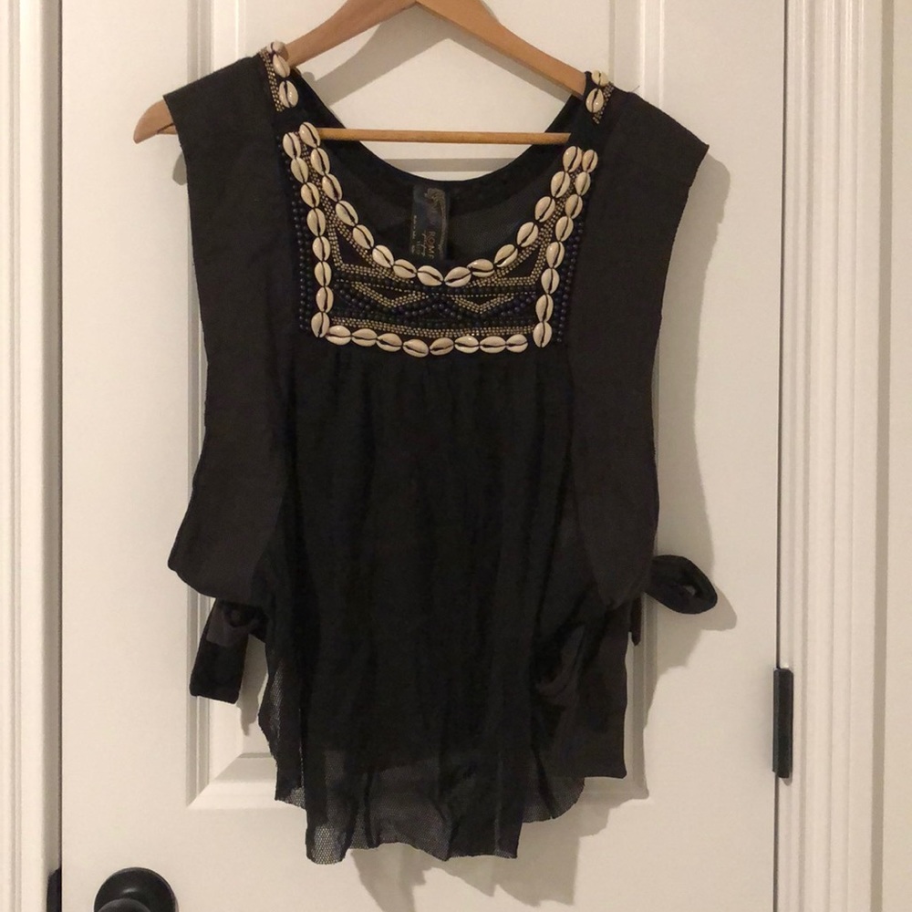 NWT Free People Side Tie Top